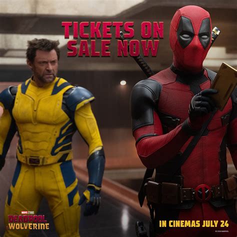 deadpool and wolverine showing philippines|Tickets now on sale for Marvel Studios’ 'Deadpool & Wolverine'.